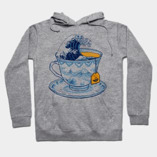 The Great Kanagawa Tea Hoodie